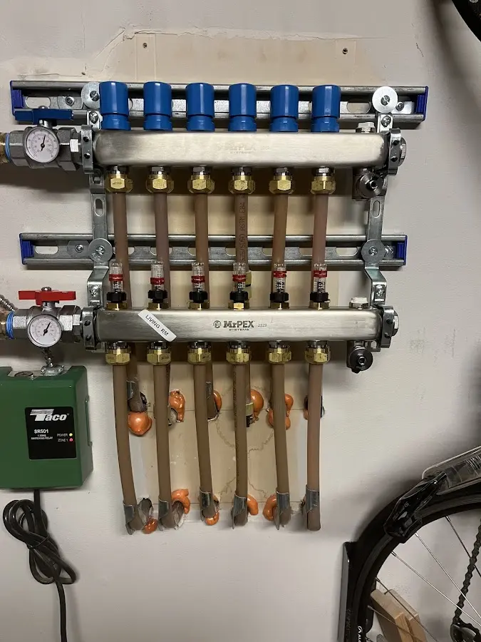 Plumber performing Leak Detection at a residential property in Avon Park